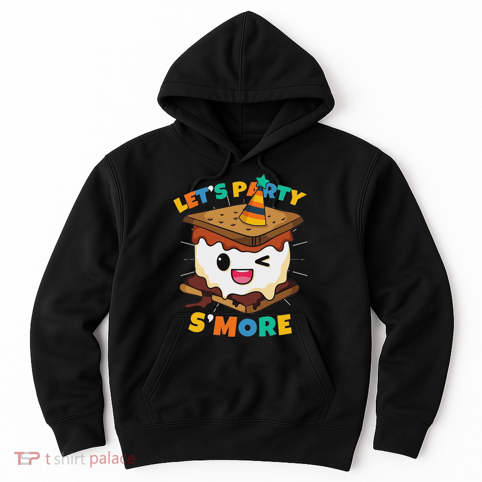 LetS Party SMore Boy Camping Cute Smores Hoodie