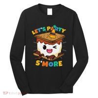 LetS Party SMore Boy Camping Cute Smores Long Sleeve Shirt thumb 0