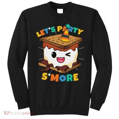 LetS Party SMore Boy Camping Cute Smores Sweatshirt