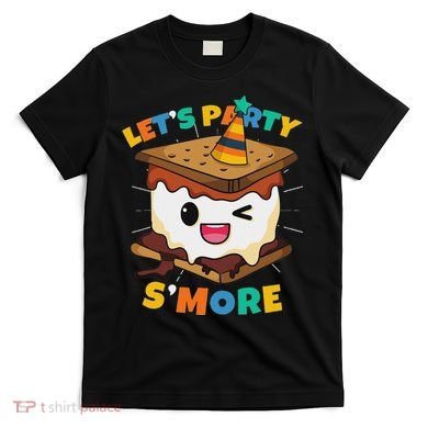 LetS Party SMore Boy Camping Cute Smores T-Shirt