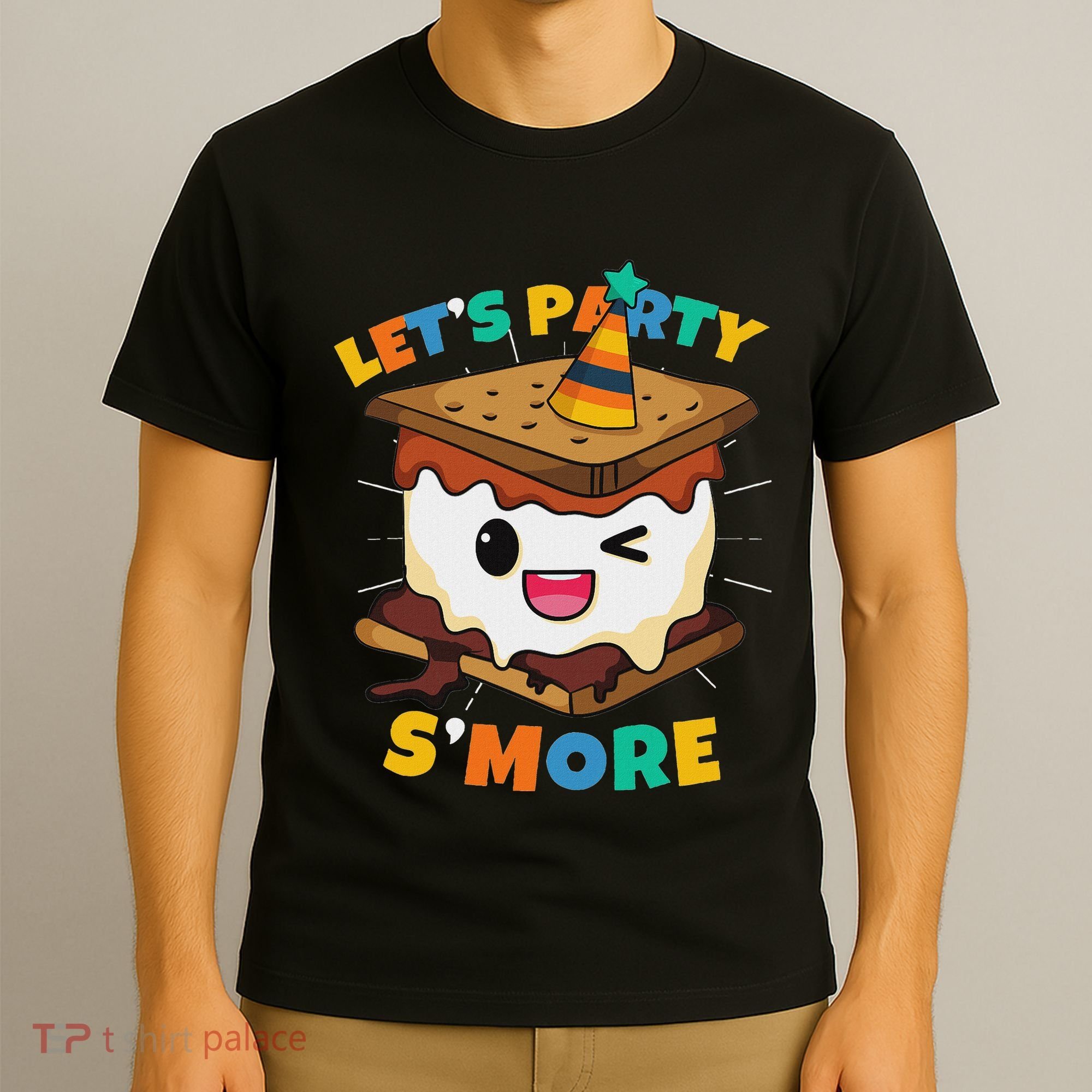 LetS Party SMore Boy Camping Cute Smores T-Shirt