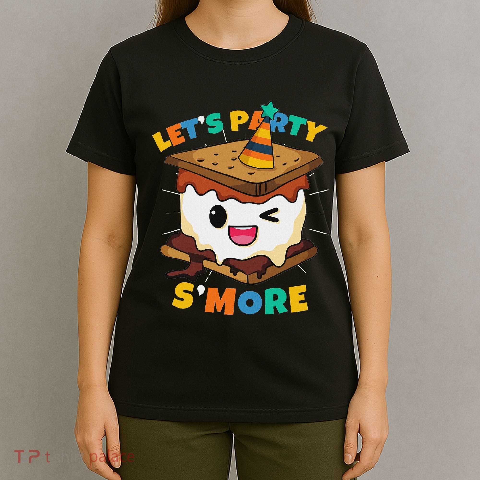 LetS Party SMore Boy Camping Cute Smores T-Shirt