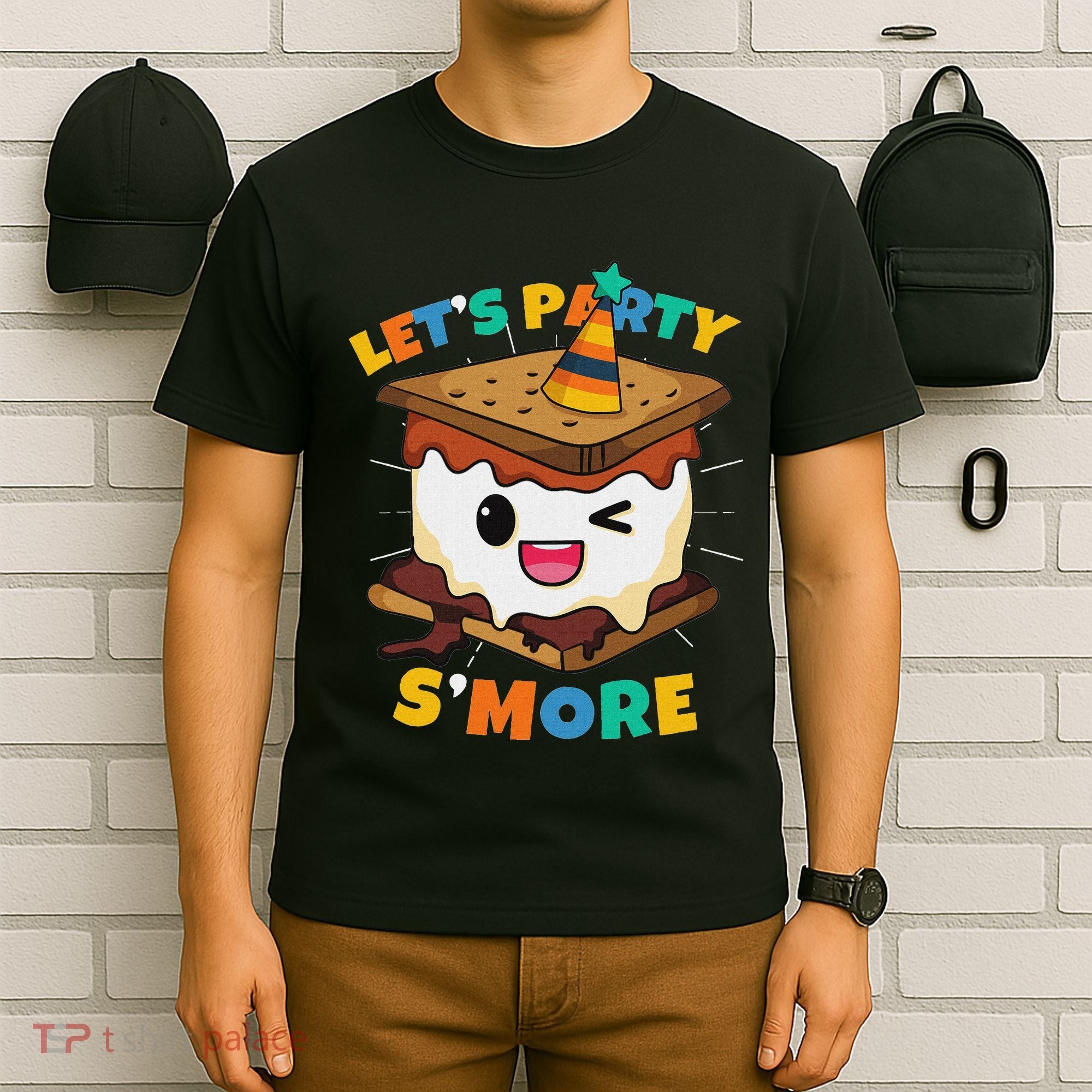 LetS Party SMore Boy Camping Cute Smores T-Shirt