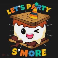 LetS Party SMore Boy Camping Cute Smores Bucket Hat thumb 4