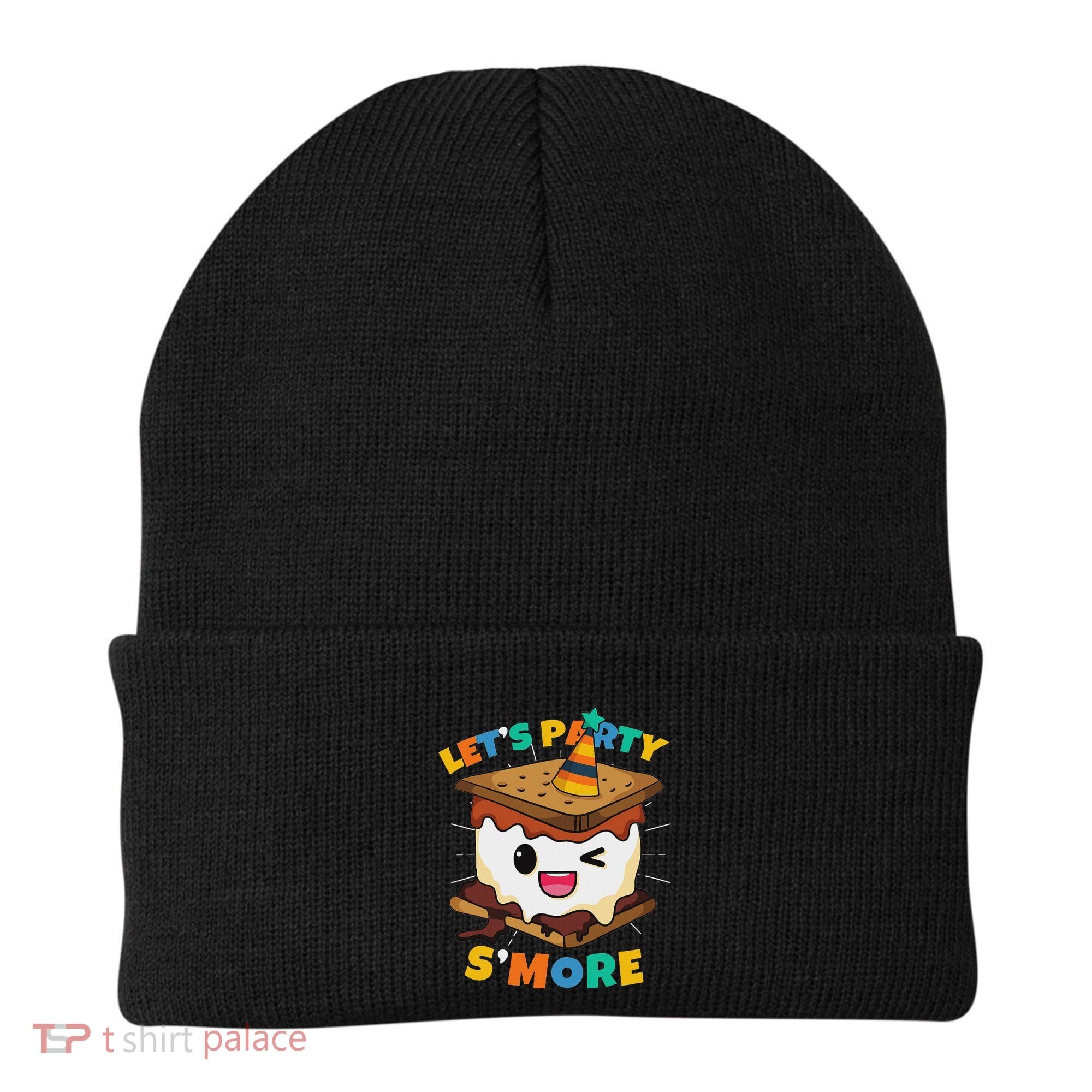 LetS Party SMore Boy Camping Cute Smores Beanie