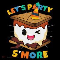 LetS Party SMore Boy Camping Cute Smores Women's Hoodie thumb 2