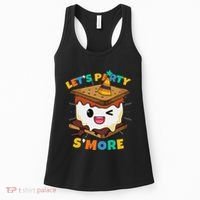 LetS Party SMore Boy Camping Cute Smores Women's Tank Top thumb 0