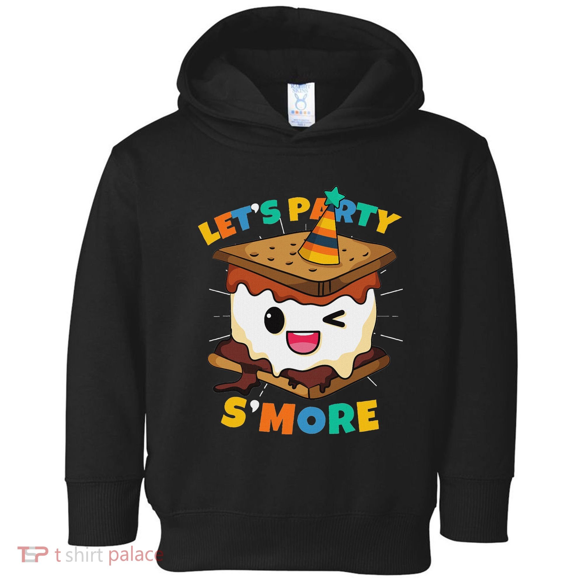 LetS Party SMore Boy Camping Cute Smores Toddler Hoodie