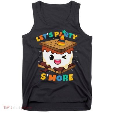 LetS Party SMore Boy Camping Cute Smores Tank Top