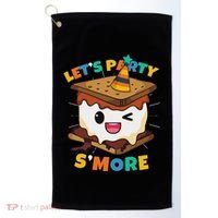 LetS Party SMore Boy Camping Cute Smores Golf Towel thumb 0