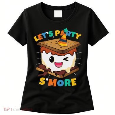 LetS Party SMore Boy Camping Cute Smores Women's T-Shirt