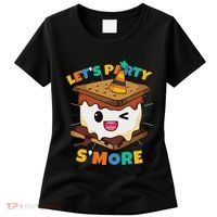 LetS Party SMore Boy Camping Cute Smores Women's T-Shirt thumb 0