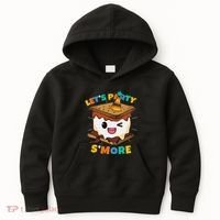 LetS Party SMore Boy Camping Cute Smores Kids Hoodie thumb 0