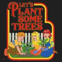 Let’S Plant Some Trees Cannabis Humor Marijuana Funny Weed Beanie thumb 2