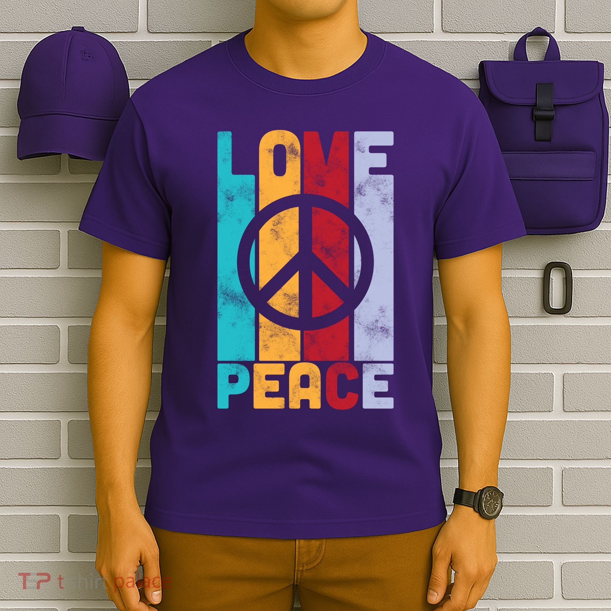 Love Peace Freedom Vintage Hippie T-Shirt
