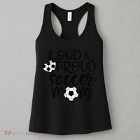 Loud Proud Soccer Mom MotherS Day Gift Women's Tank Top thumb 3
