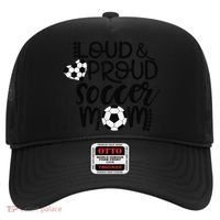 Loud Proud Soccer Mom MotherS Day Gift Hat thumb 0