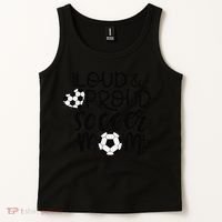 Loud Proud Soccer Mom MotherS Day Gift Tank Top thumb 2