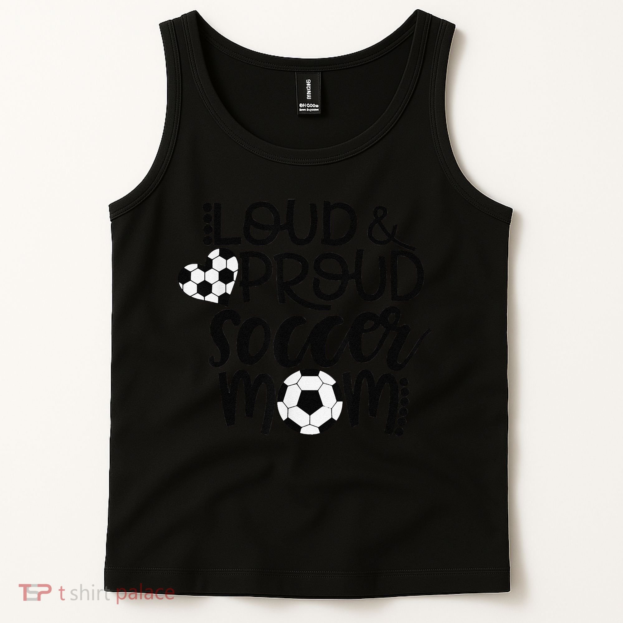 Loud Proud Soccer Mom MotherS Day Gift Tank Top