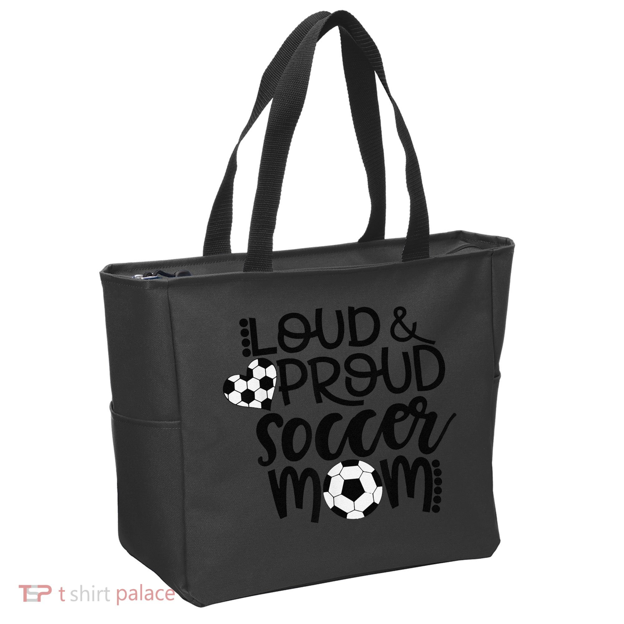 Loud Proud Soccer Mom MotherS Day Gift Tote Bag