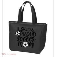 Loud Proud Soccer Mom MotherS Day Gift Tote Bag thumb 3