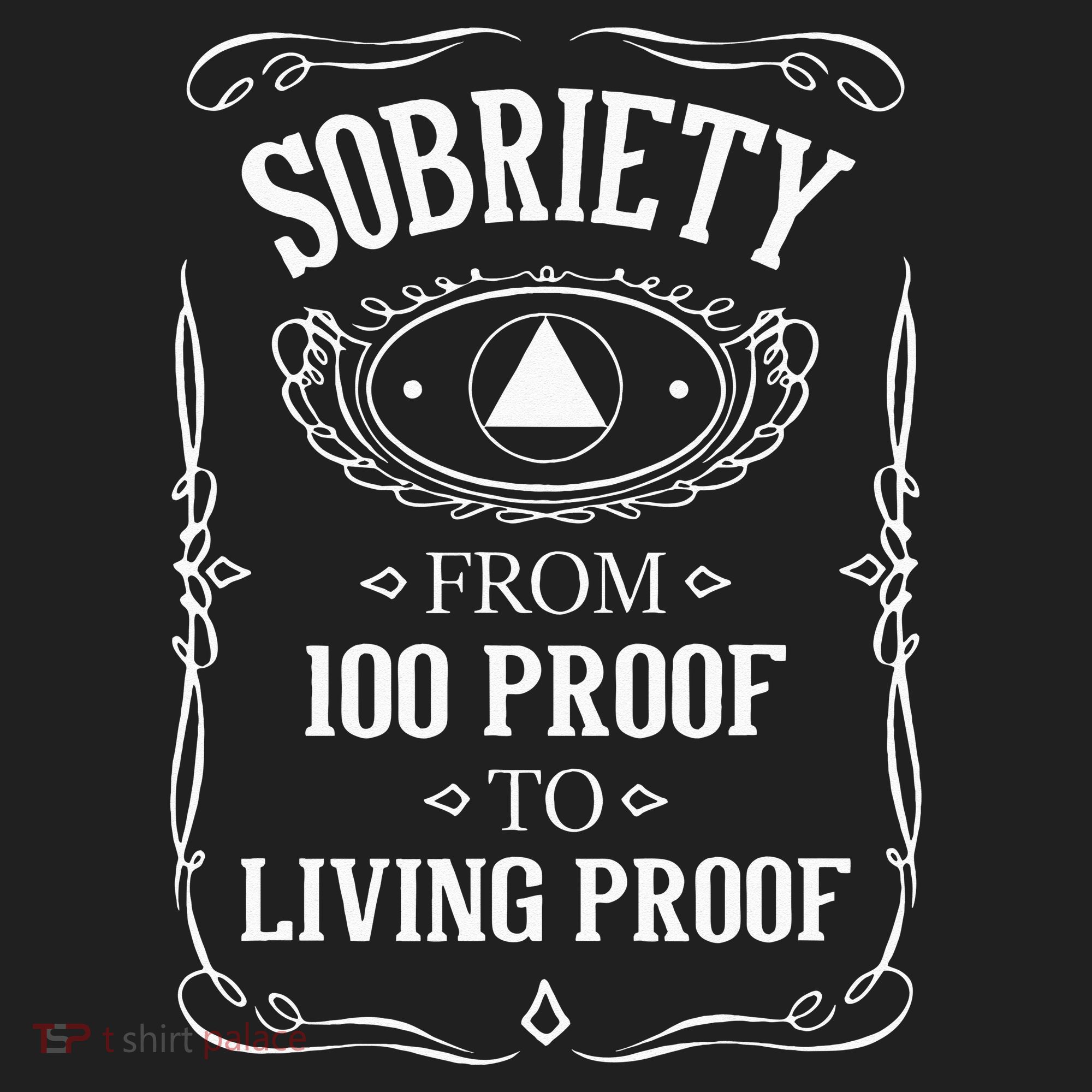 Living Proof Sobriety Anniversary Sober AA NA Recovery Women's Sweatshirt
