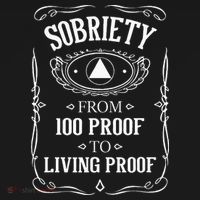 Living Proof Sobriety Anniversary Sober AA NA Recovery Women's Hoodie thumb 2