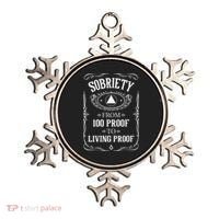 Living Proof Sobriety Anniversary Sober AA NA Recovery Ornament thumb 0
