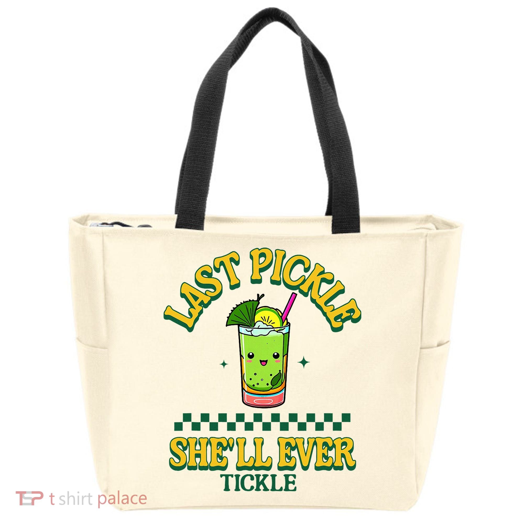 Last Pickle SheLl Ever Tickle Bachelorette Party Tote Bag