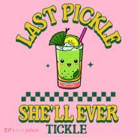 Last Pickle SheLl Ever Tickle Bachelorette Party Coaster thumb 2