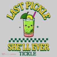 Last Pickle SheLl Ever Tickle Bachelorette Party Performance Fleece Hoodie thumb 2
