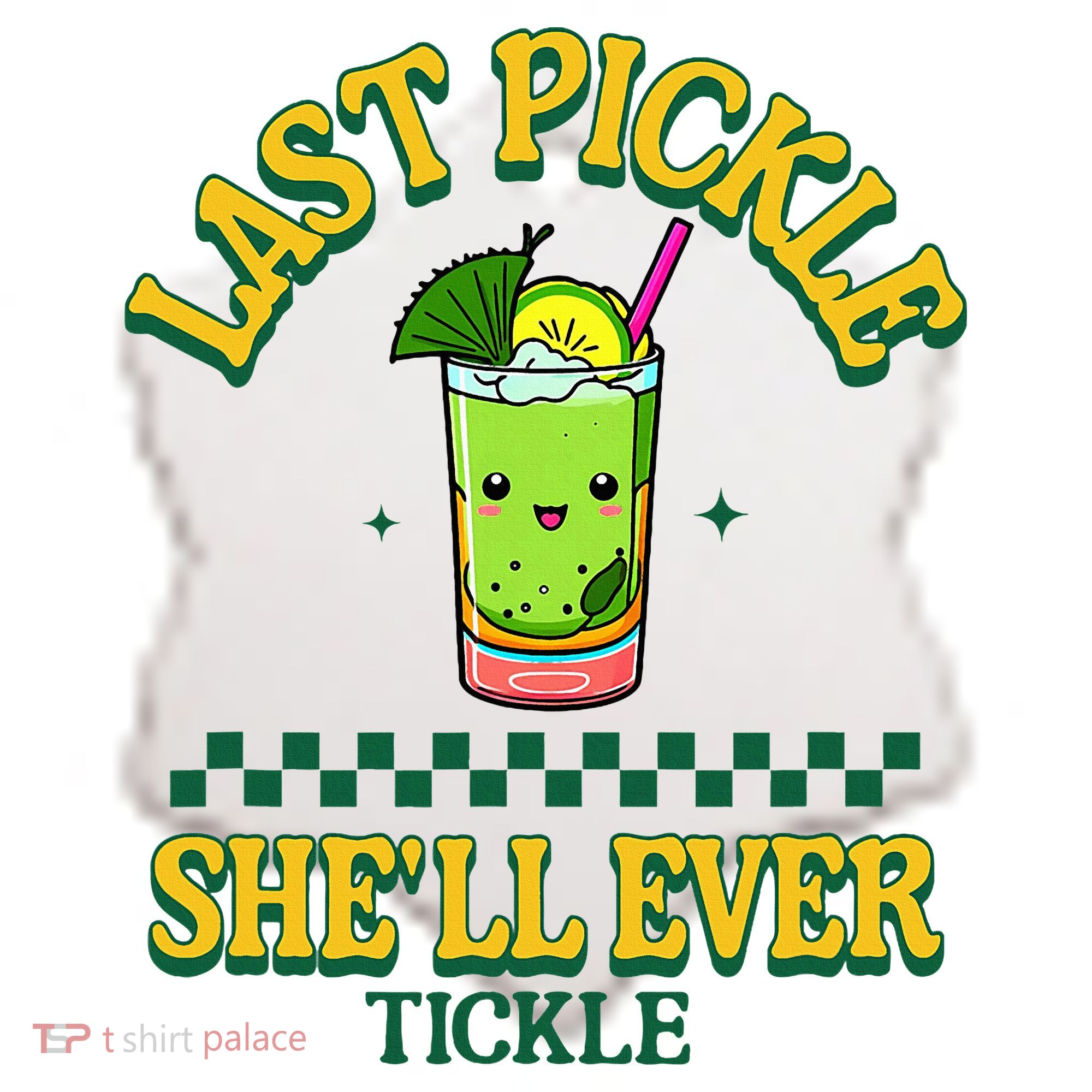 Last Pickle SheLl Ever Tickle Bachelorette Party Ceramic Ornament