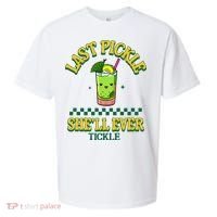 Last Pickle SheLl Ever Tickle Bachelorette Party Sueded Cloud Jersey T-Shirt thumb 0