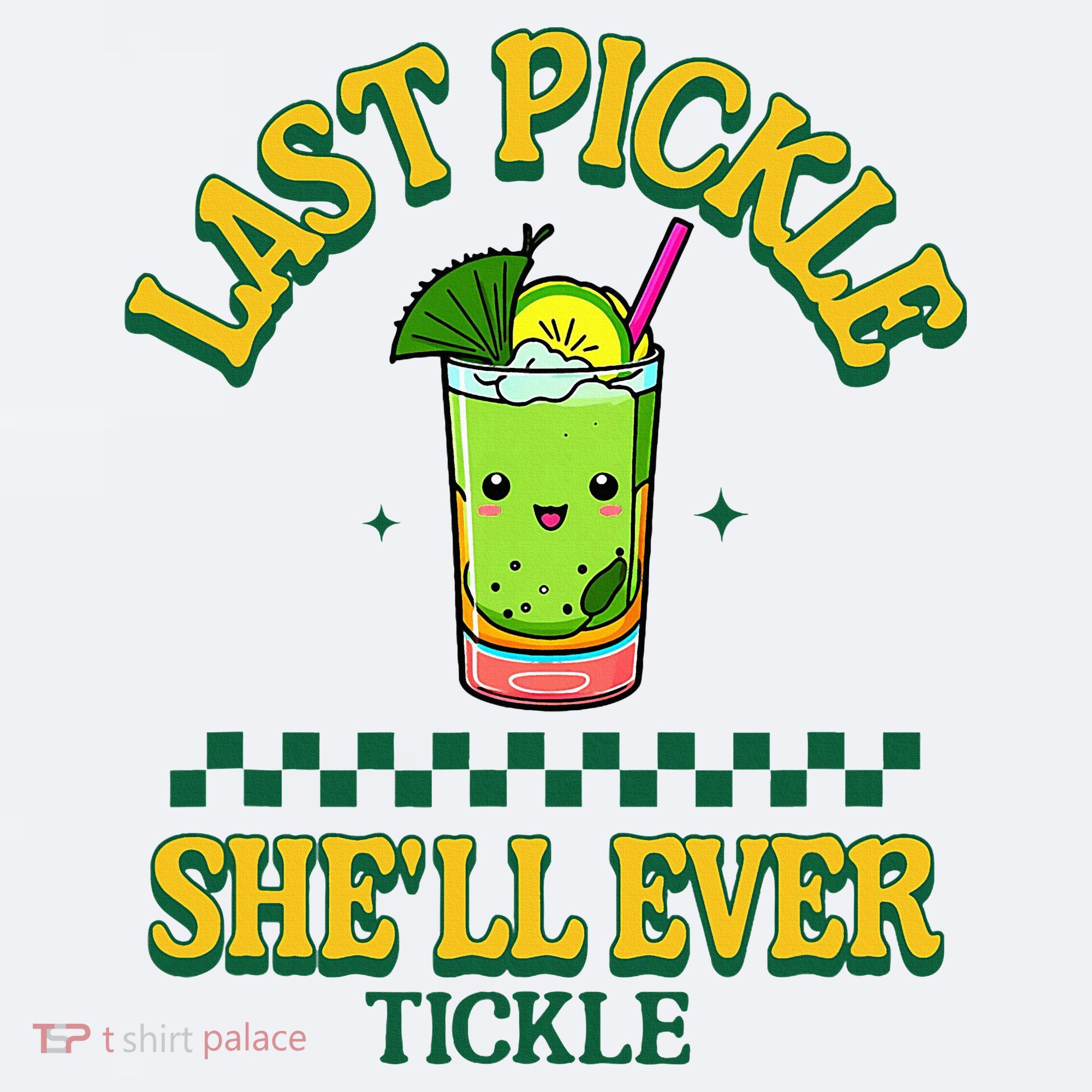 Last Pickle SheLl Ever Tickle Bachelorette Party Sueded Cloud Jersey T-Shirt