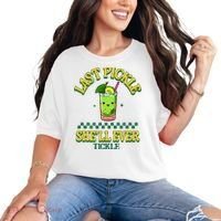 Last Pickle SheLl Ever Tickle Bachelorette Party Comfort Colors T-Shirt thumb 0