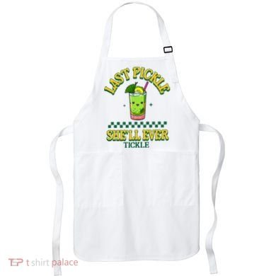 Last Pickle SheLl Ever Tickle Bachelorette Party Apron