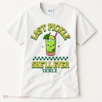Last Pickle SheLl Ever Tickle Bachelorette Party Tall T-Shirt thumb 0