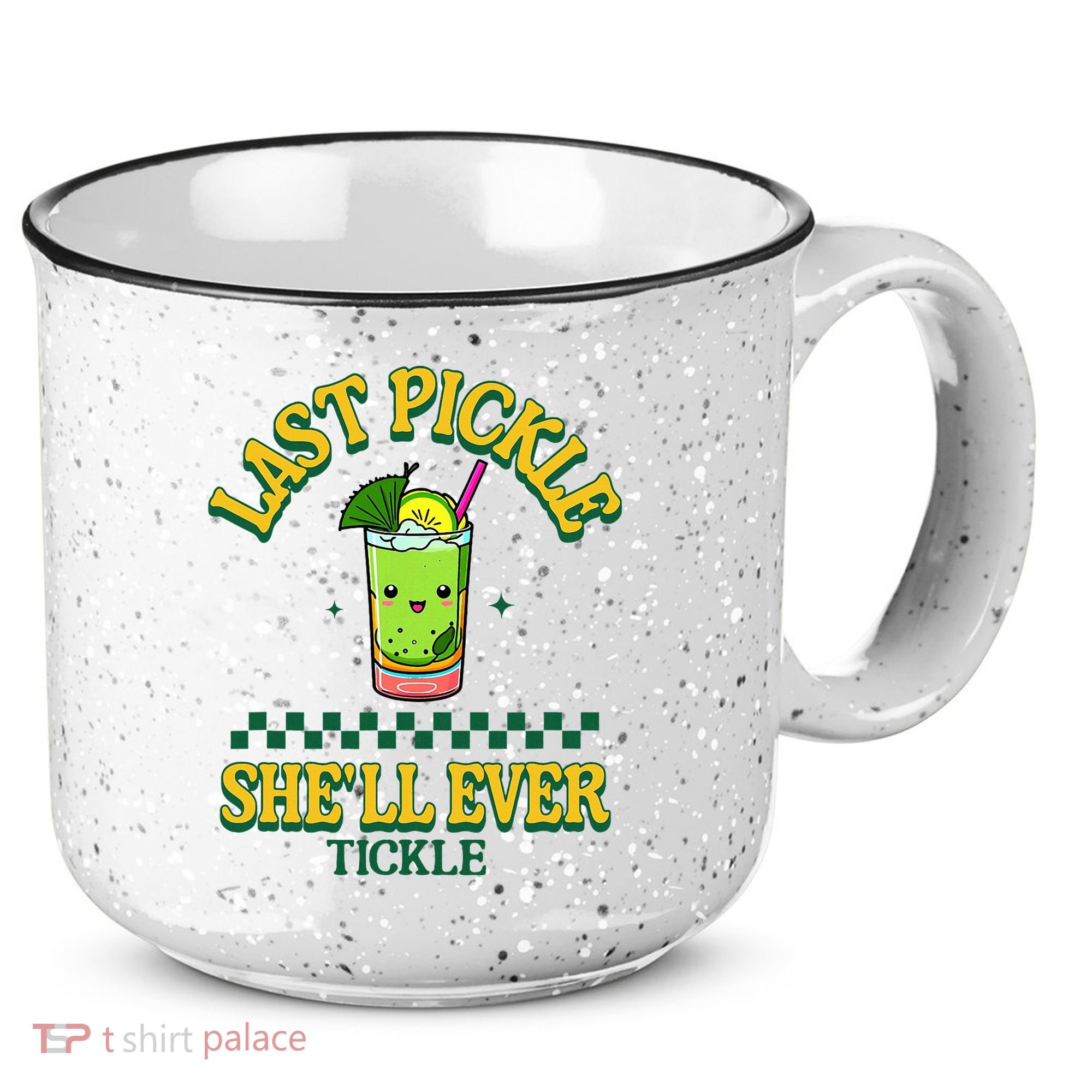 Last Pickle SheLl Ever Tickle Bachelorette Party 15oz Campfire Ceramic Mug