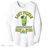 Last Pickle SheLl Ever Tickle Bachelorette Party Women's Perfect Tri Tunic Long Sleeve Shirt thumb 0