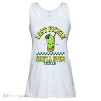 Last Pickle SheLl Ever Tickle Bachelorette Party Ladies Essential Flowy Tank thumb 0