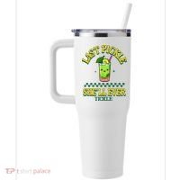 Last Pickle SheLl Ever Tickle Bachelorette Party 40oz Vacuum Insulated Stainless Steel Travel Tumbler thumb 2