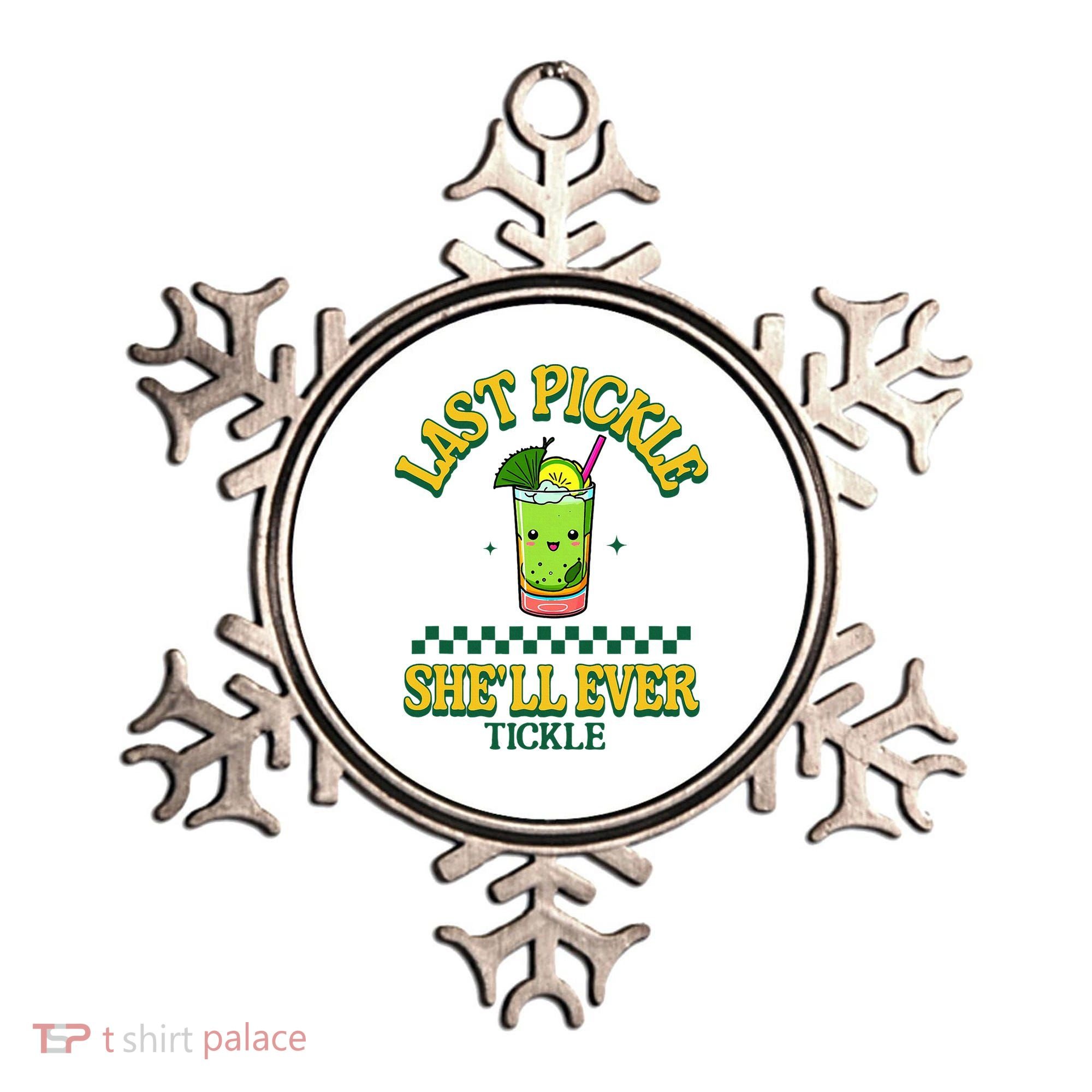 Last Pickle SheLl Ever Tickle Bachelorette Party Ornament