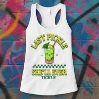 Last Pickle SheLl Ever Tickle Bachelorette Party Women's Tank Top thumb 3