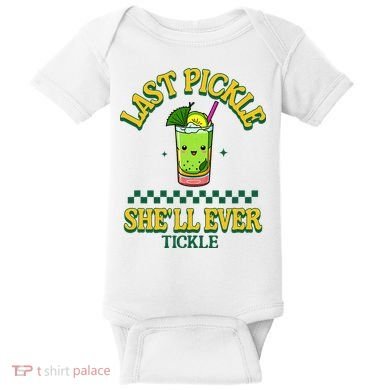 Last Pickle SheLl Ever Tickle Bachelorette Party Baby Bodysuit