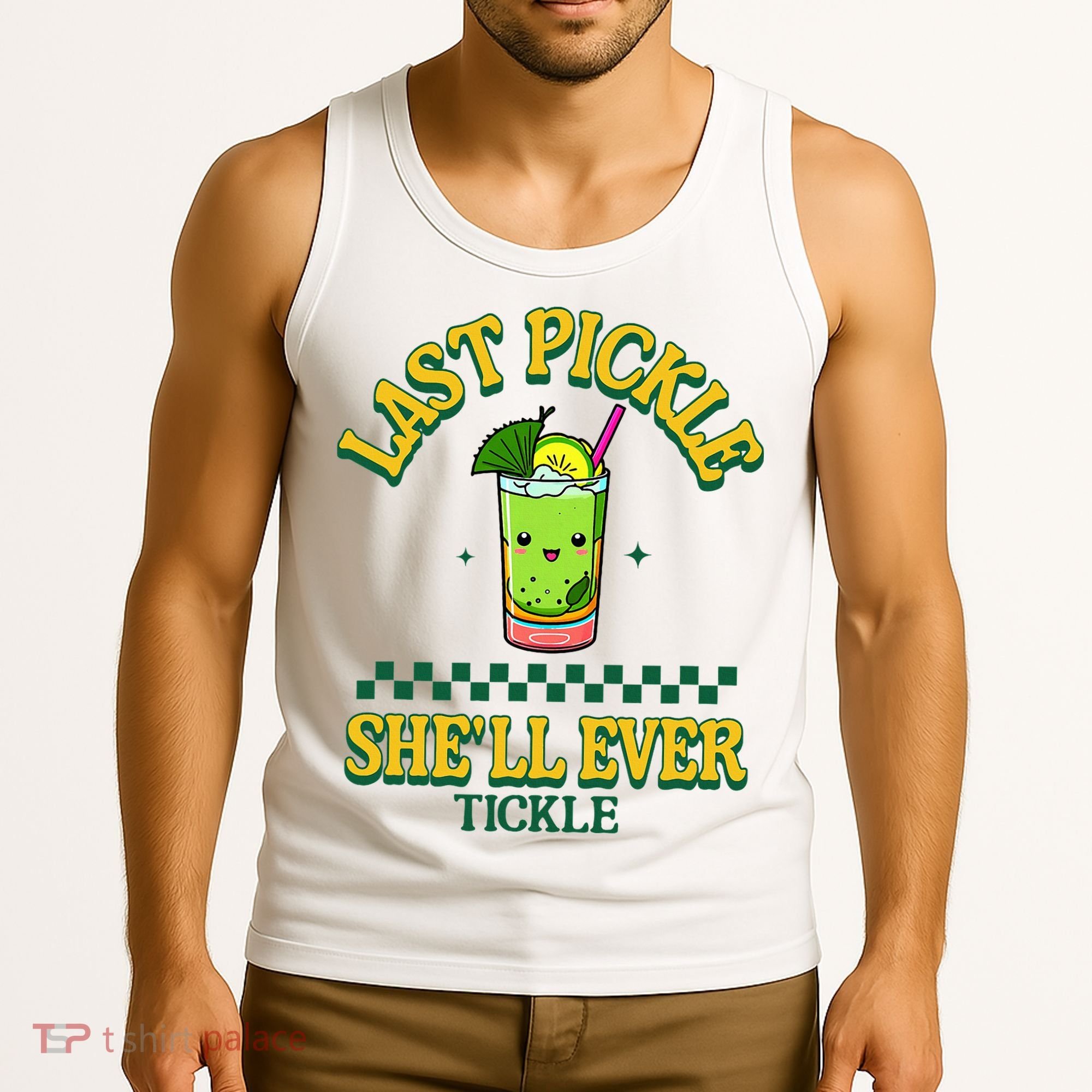 Last Pickle SheLl Ever Tickle Bachelorette Party Tank Top