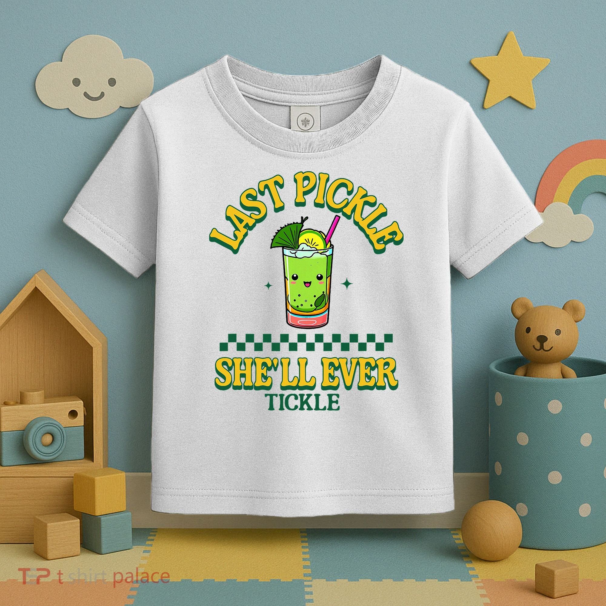 Last Pickle SheLl Ever Tickle Bachelorette Party Toddler T-Shirt