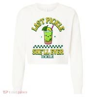 Last Pickle SheLl Ever Tickle Bachelorette Party Cropped Pullover Crew thumb 0