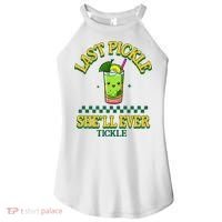Last Pickle SheLl Ever Tickle Bachelorette Party Women's Perfect Tri Rocker Tank thumb 0