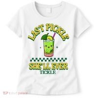 Last Pickle SheLl Ever Tickle Bachelorette Party Women's T-Shirt thumb 0