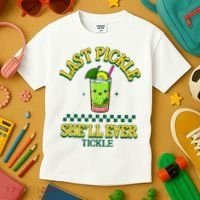 Last Pickle SheLl Ever Tickle Bachelorette Party Kids T-Shirt thumb 3